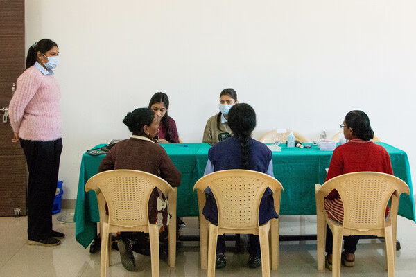 Female Health Camp | GHRU Saikheda
