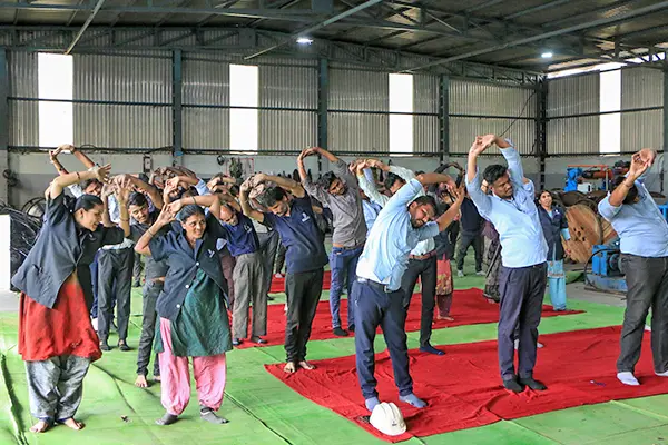 International Yoga Day | GHRU Saikheda
