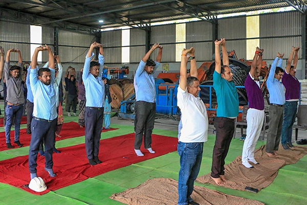 International Yoga Day | GHRU Saikheda