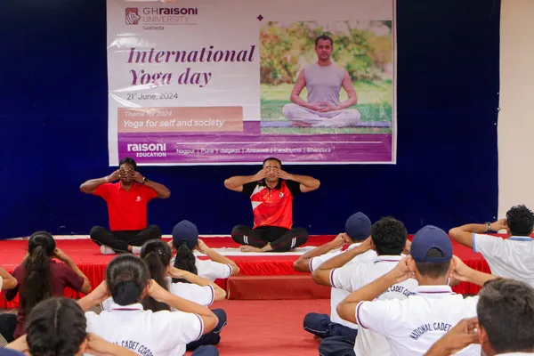 International Yoga Day  | GHRU Saikheda