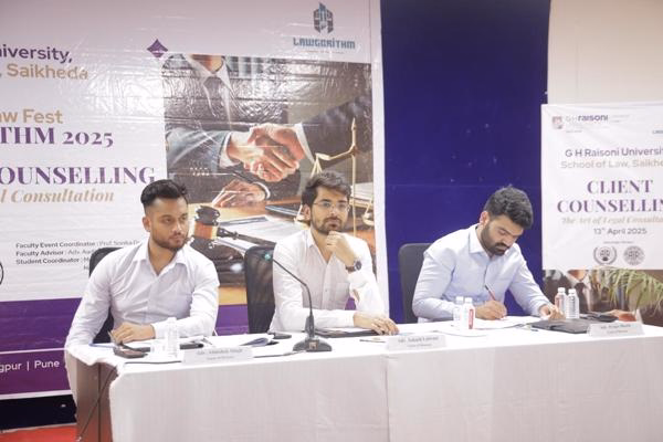 Law Fest- Lawgorithm 2025 |  GHRU Saikheda